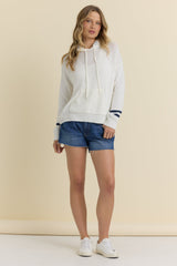 Anchor Knit Hoodie | Vintage Havana