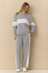Vintage Fleece Colorblock Crew | Vintage Havana