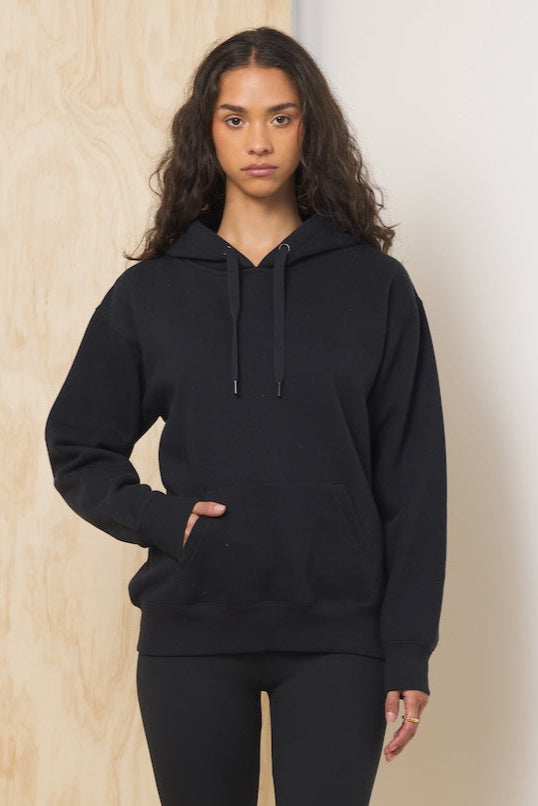 Black Proweave Pullover Hoodie | Vintage Havana Black