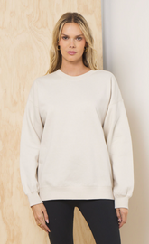 Bone Proweave Crewneck | Vintage Havana Bone