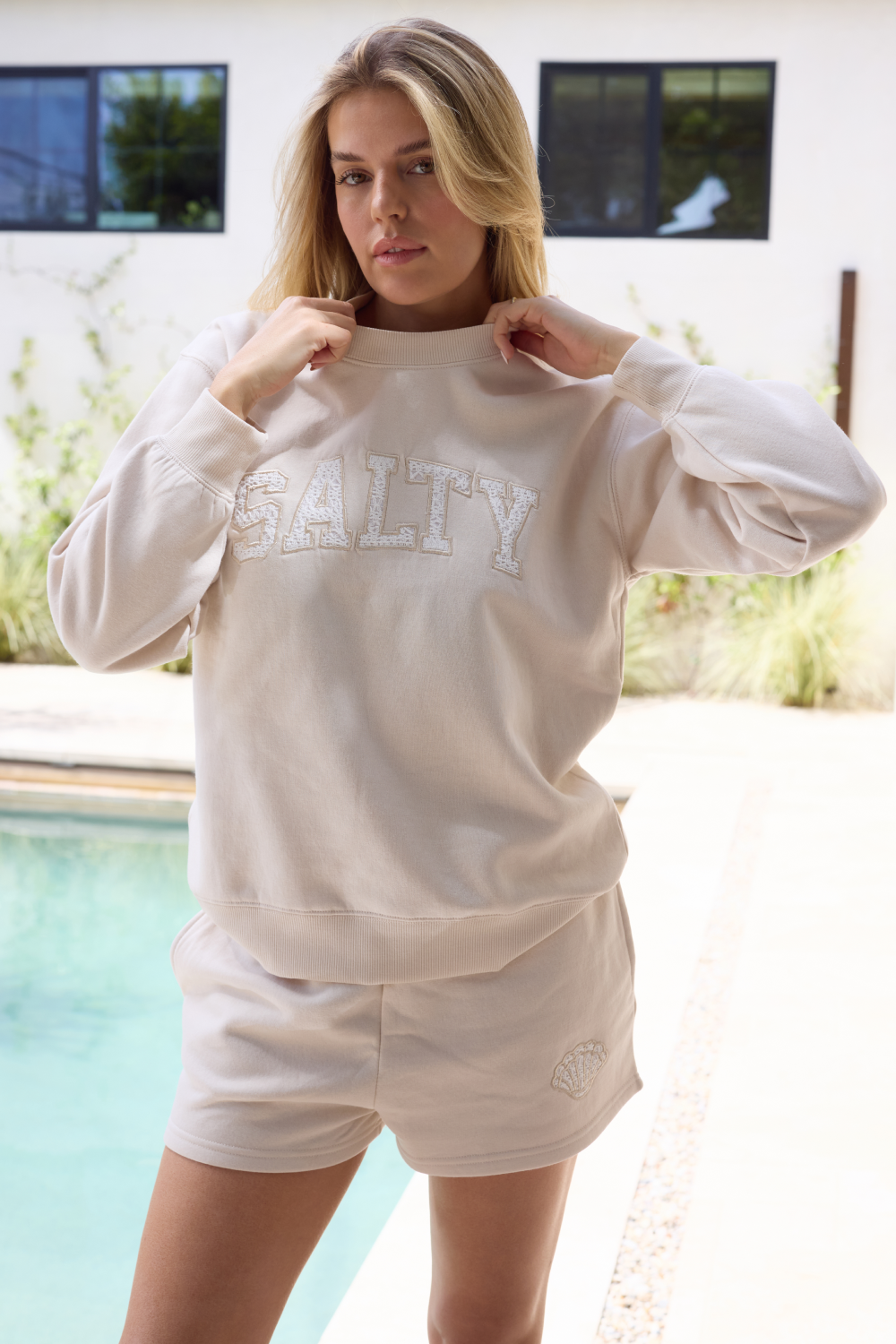Surf Wash Crew Crochet | Vintage Havana Bone