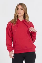 Red Proweave Pullover Hoodie | Vintage Havana Red