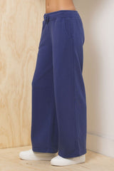 Garment Dye Wide Leg Pant | Vintage Havana Deep Denim