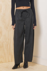 Faux Leather 2-Piece Set | Vintage Havana