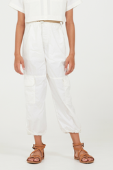 Oyster Parachute Pants | Vintage Havana