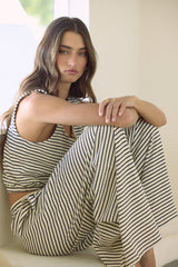 Striped French Terry Cloth Top | Vintage Havana