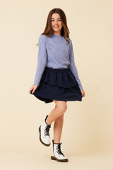 Layered Skirt | Vintage Havana NAVY
