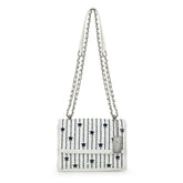 OLIVIA BAG- WHITE/ BLUE | Vintage Havana WHITE/ BLUE