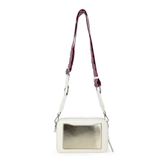 LEGEND BAG - WHITE/ GOLD | Vintage Havana WHITE/ GOLD