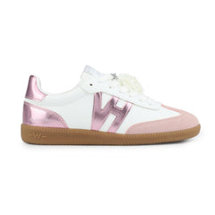 NADIA - WHITE METALLIC PINK | Vintage Havana WHITE METALLIC PINK