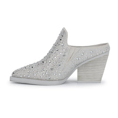 DANTE - SILVER RHINESTONES | Vintage Havana SILVER RHINESTONES
