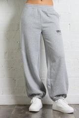 Von Dutch Jogger in Heather Grey | Vintage Havana Heather Grey/Black