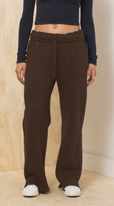Proweave Fold Over Sweatpants - Chocolate | Vintage Havana Chocolate