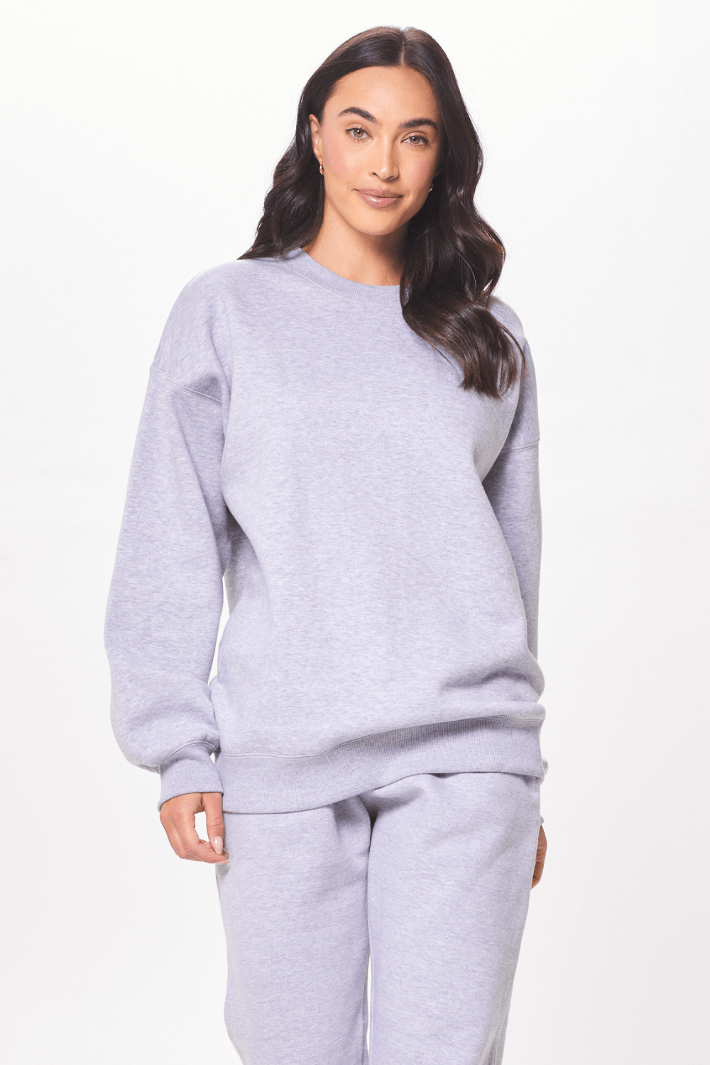Heather Grey Proweave Crewneck Sweatshirt | Vintage Havana Heather Grey