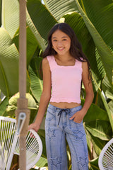 Kids Tencil Star Pants | Vintage Havana Blue