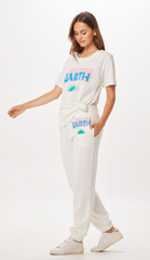 White St. Barth Jet Setter T-Shirt | Vintage Havana White