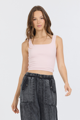 Soft Pink Seamless Tank Top | Vintage Havana Soft Pink