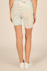 Tulum Lavender Tie Dye Biker Shorts | Vintage Havana Tulum Lavender