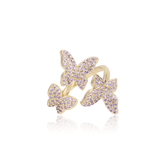 CRYSTAL 2 RING | Vintage Havana