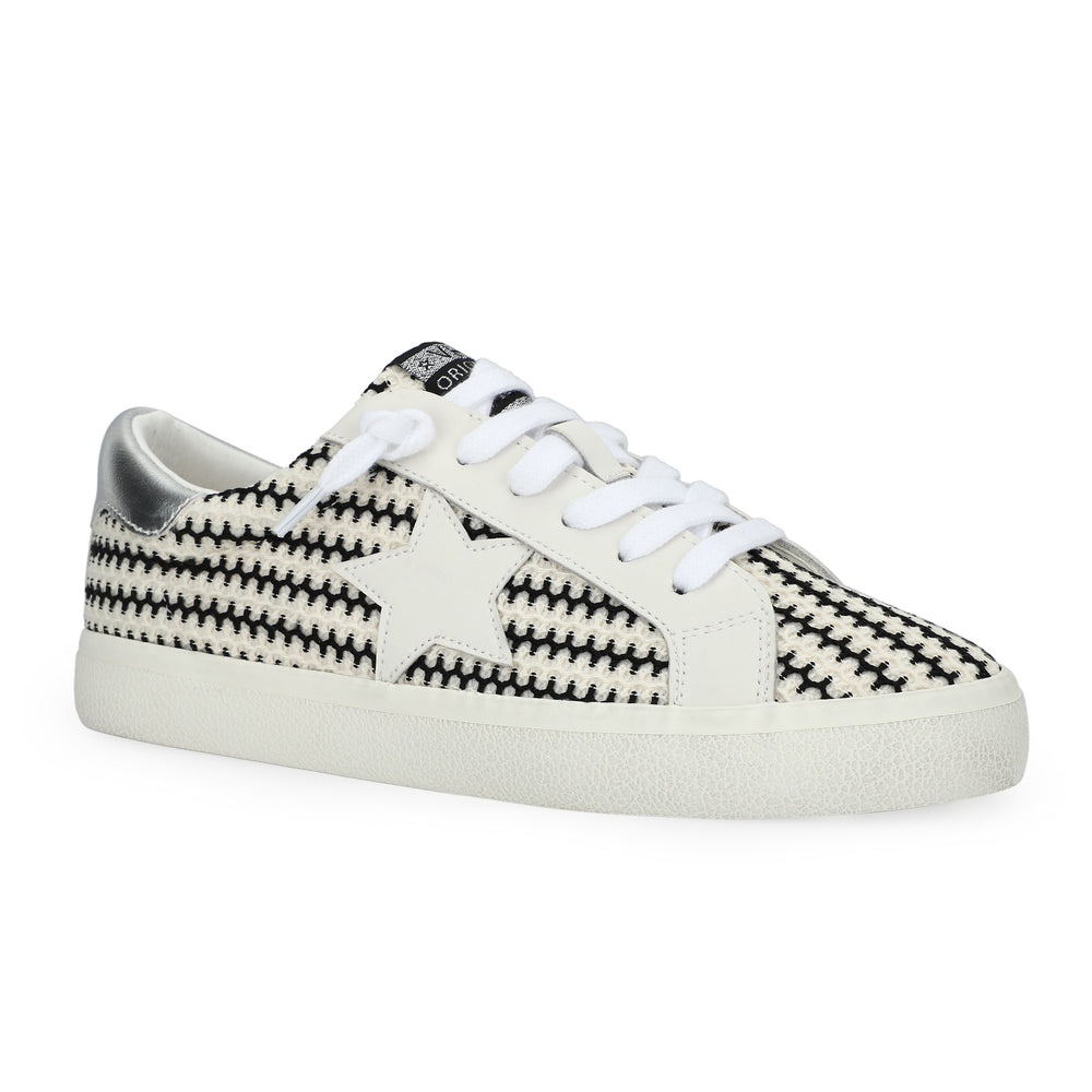 FLAIR 45 - BLACK/WHITE CROCHET | Vintage Havana BLACK/WHITE CROCHET