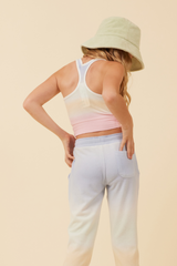 Sunstruck Ombre Racerback Crop Top | Vintage Havana Sunstruck Ombre