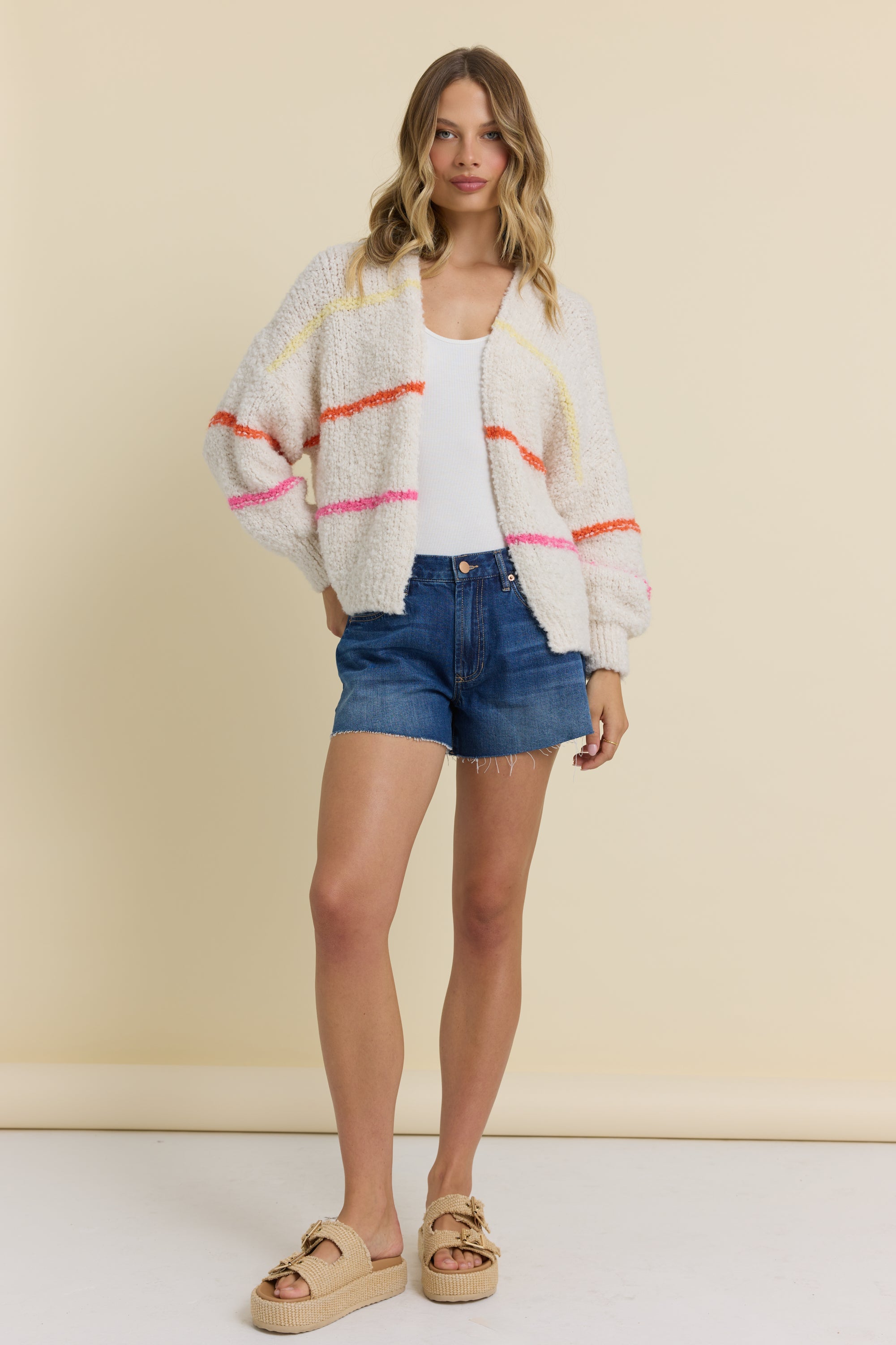 Striped Cardigan | Vintage Havana