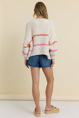 Striped Cardigan | Vintage Havana