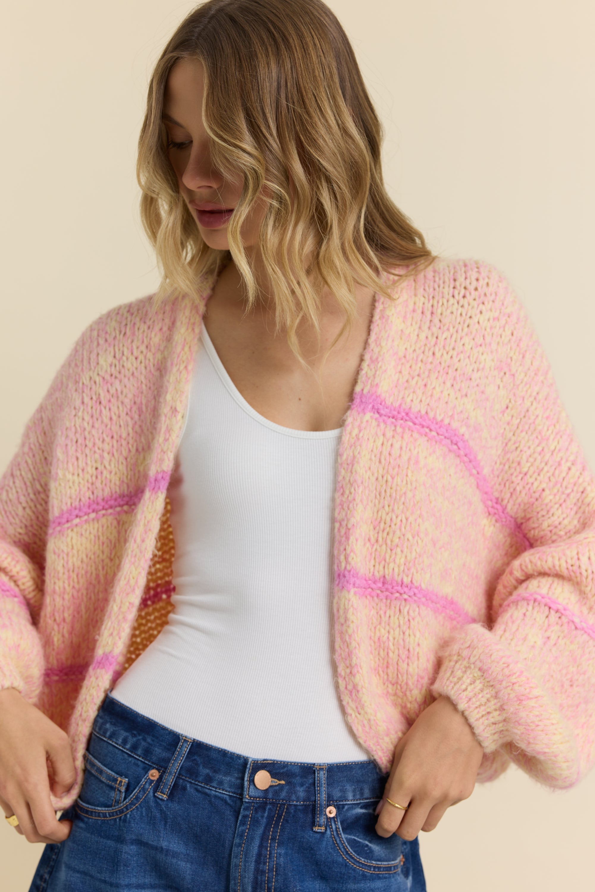Striped Cardigan | Vintage Havana