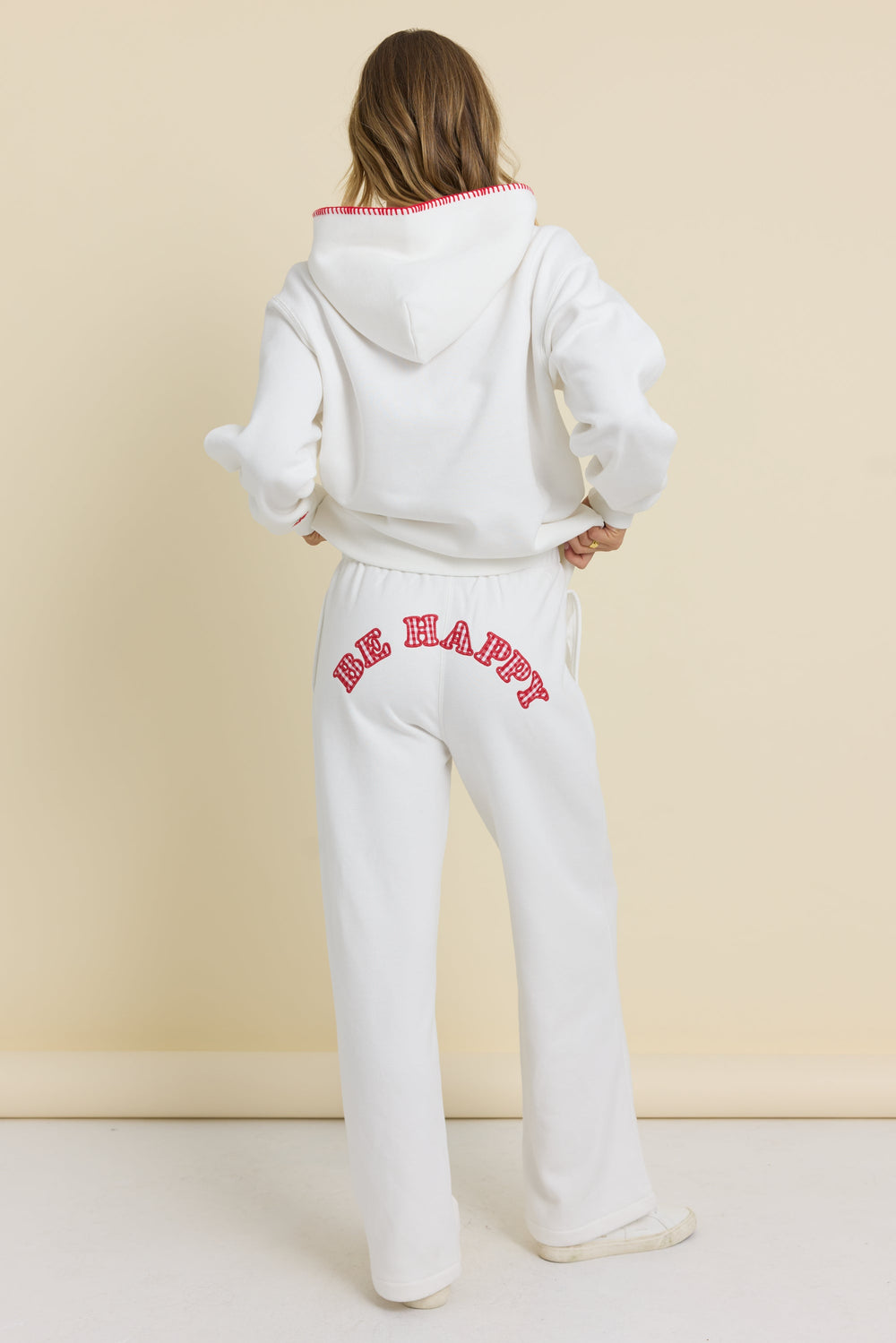 Heavyweight Garment Dye Hoodie with Applique | Vintage Havana