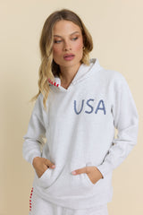 Embroidered Surf Wash Hoodie | Vintage Havana