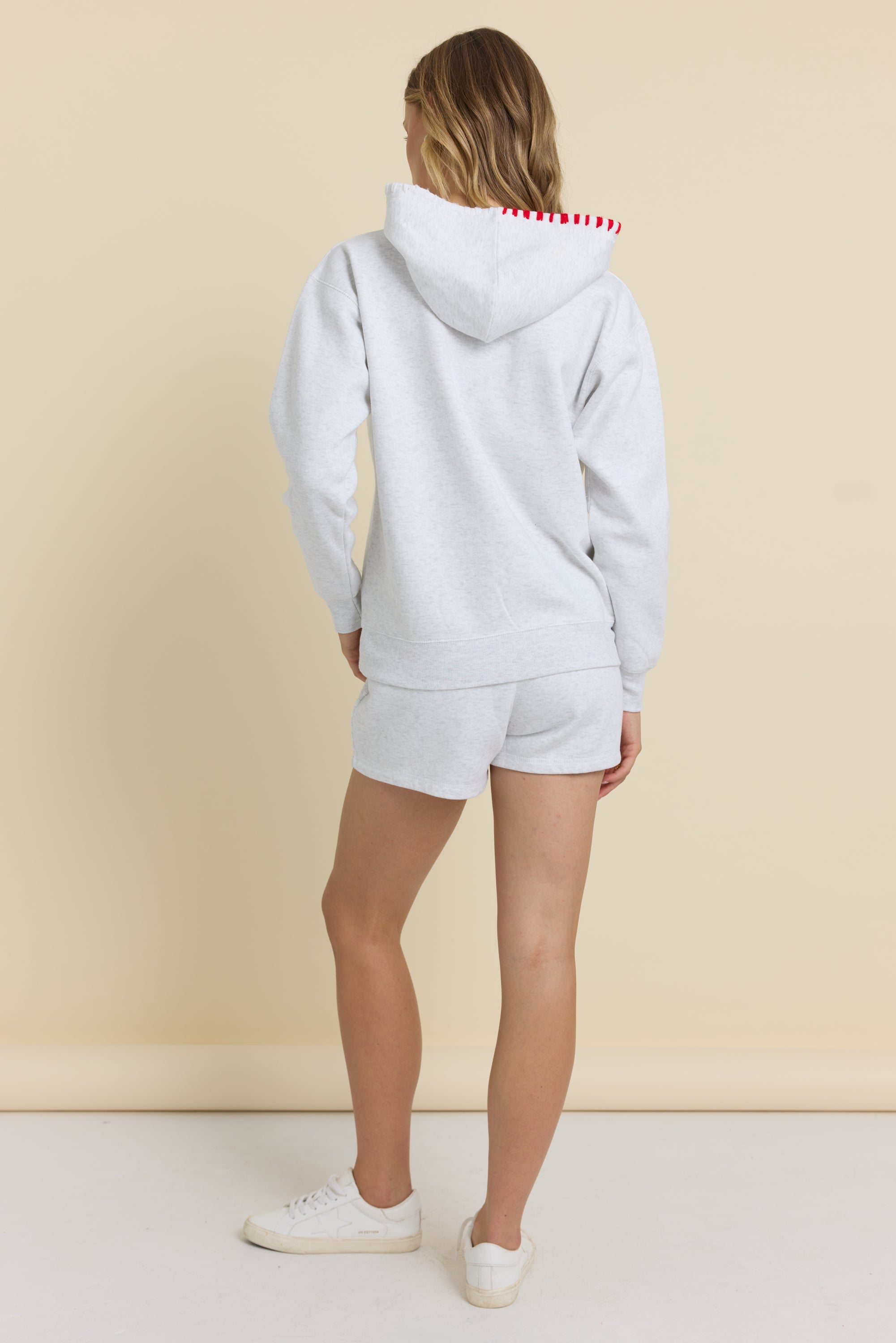 Embroidered Surf Wash Hoodie | Vintage Havana
