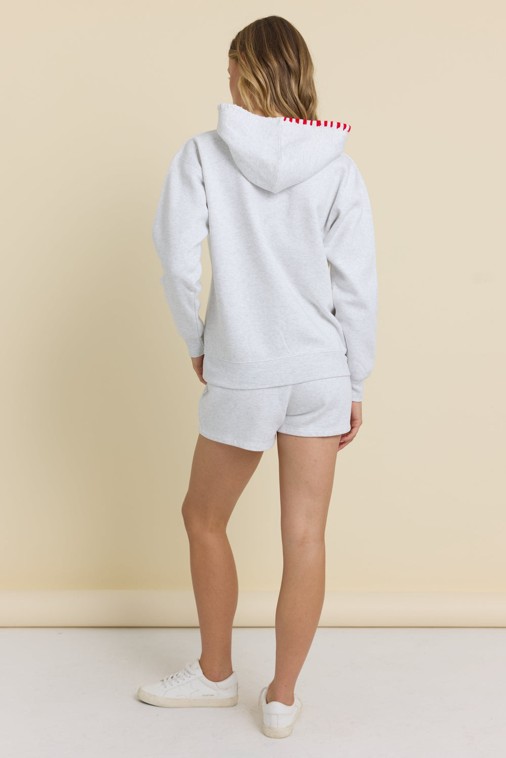 Embroidered Surf Wash Hoodie | Vintage Havana