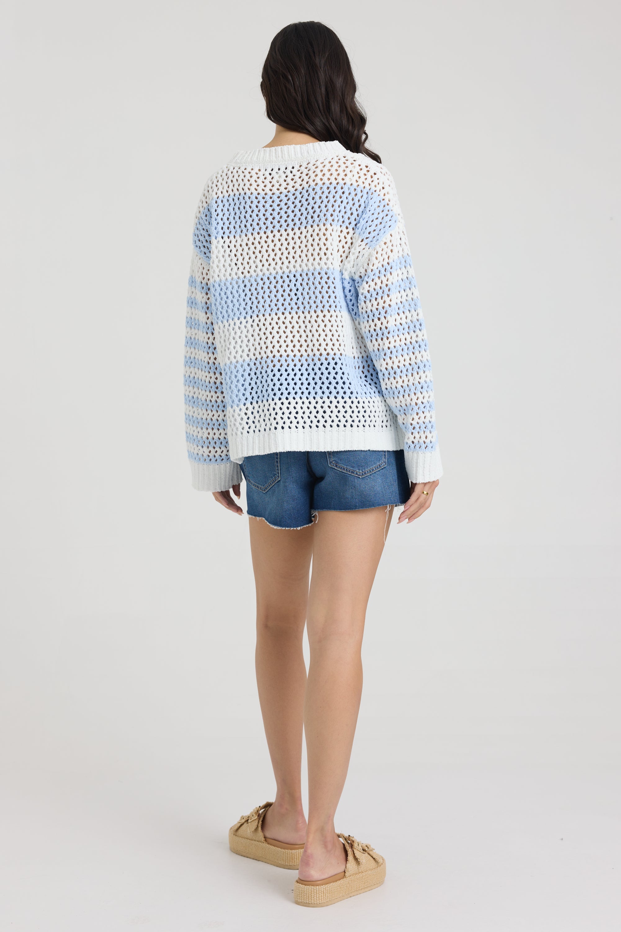 Open Knit Sweater | Vintage Havana