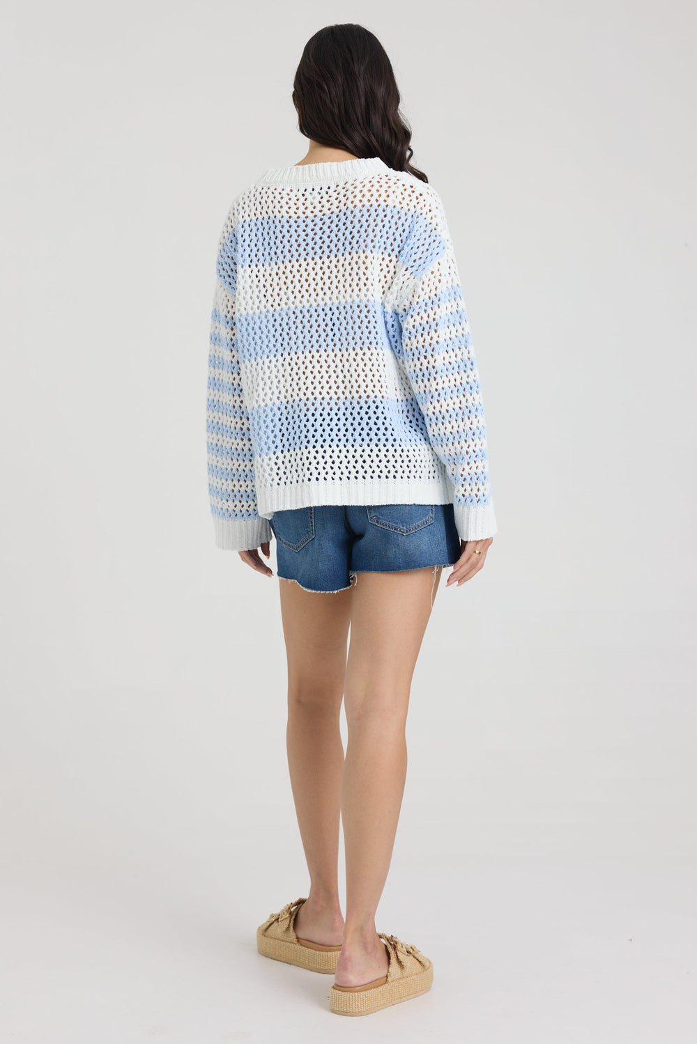 Open Knit Sweater | Vintage Havana