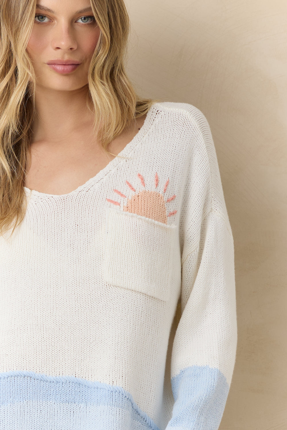 Ocean Sunrise Knit Sweater | Vintage Havana