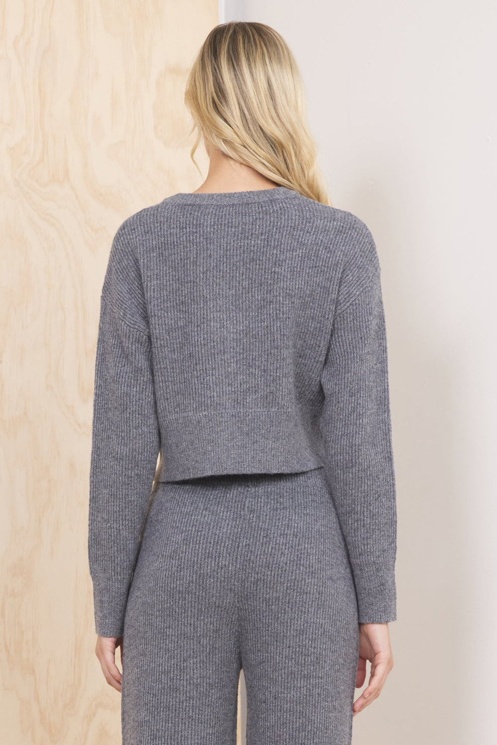 Sweater Terry Cardigan | Vintage Havana Heather Grey