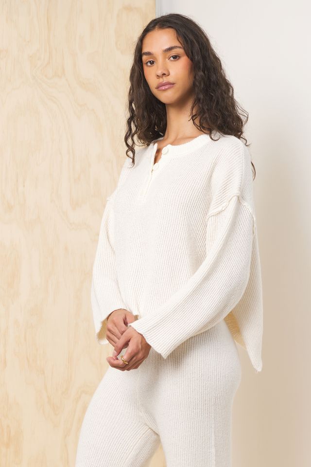 Sweater Terry Henley | Vintage Havana Ivory