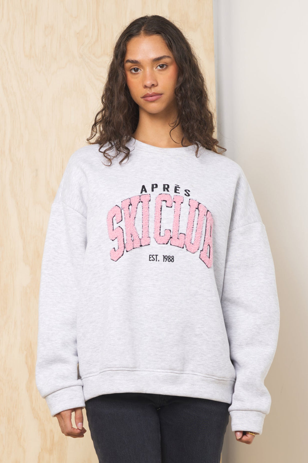 Comfort Fleece Crewneck | Vintage Havana Grey