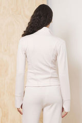 Cloud Fleece Slim Fit Zip Up | Vintage Havana Pearl