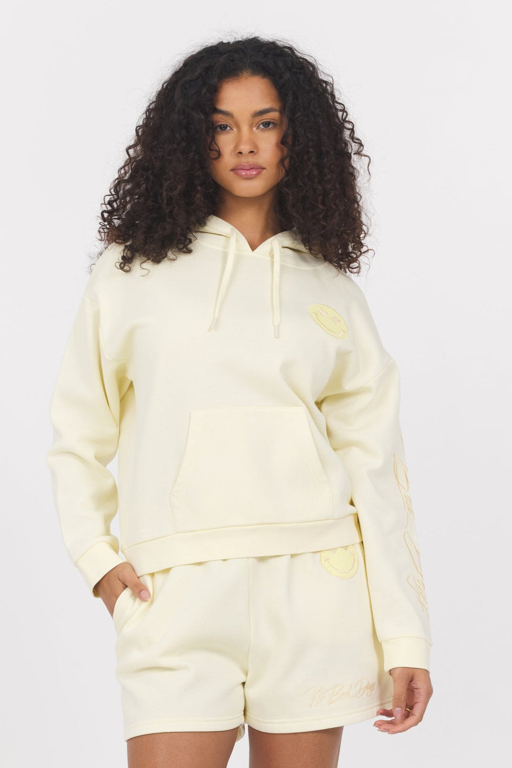 Garment Dye Embroidered Hoodie | Vintage Havana Lemonade