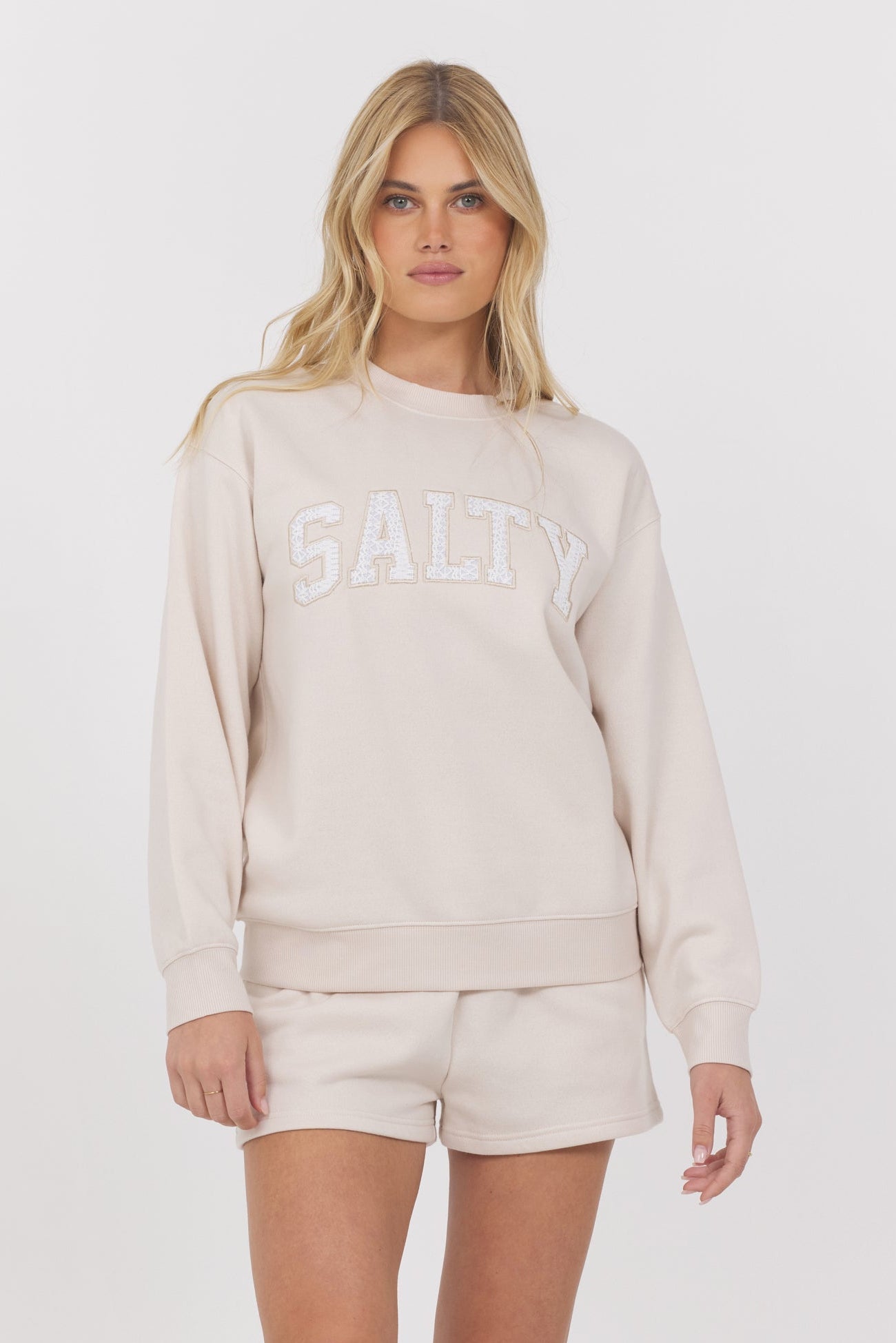 Surf Wash Crew Crochet | Vintage Havana Bone