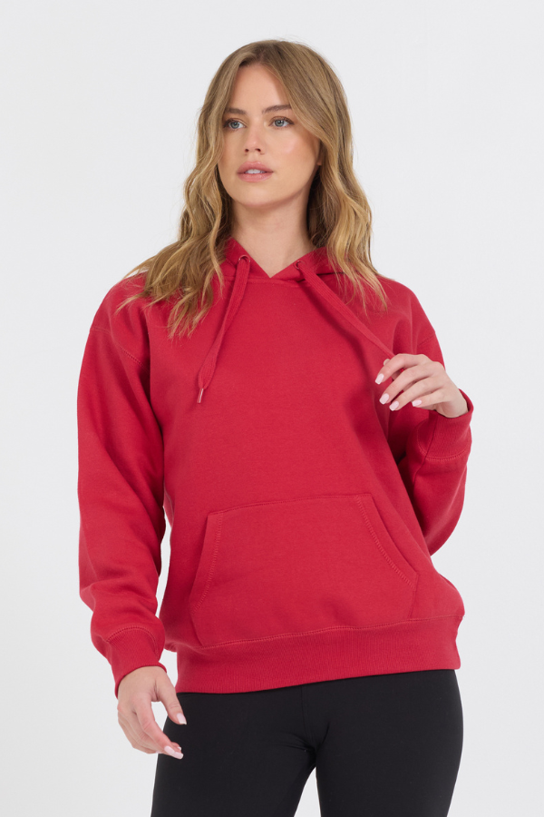 Red Proweave Pullover Hoodie | Vintage Havana Red