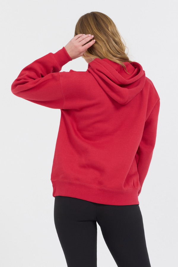 Red Proweave Pullover Hoodie | Vintage Havana Red
