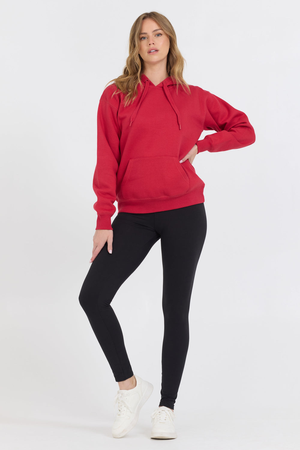 Red Proweave Pullover Hoodie | Vintage Havana Red