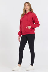 Red Proweave Pullover Hoodie | Vintage Havana Red