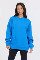 Blue Proweave Crewneck | Vintage Havana Blue