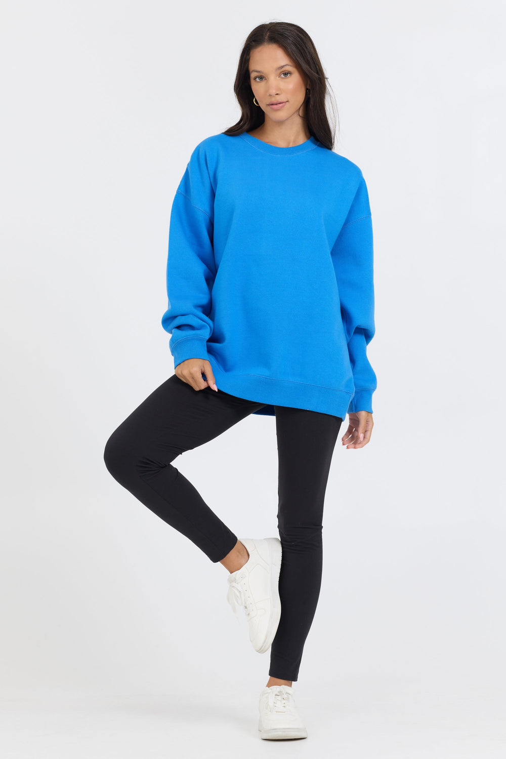Blue Proweave Crewneck | Vintage Havana Blue