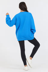 Blue Proweave Crewneck | Vintage Havana Blue