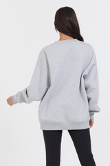 Heather Grey Proweave Crewneck Sweatshirt | Vintage Havana Heather Grey