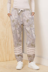 Fleece Printed 2-Piece Set | Vintage Havana